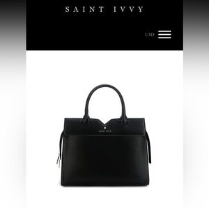 St Ivvy’s Lyla Tote- Noir